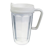 16 Oz. Thermal Travel Mug - Embroidered Emblem (Q741522)
