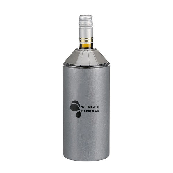 Custom Vinglace Wine Bottle Insulator Graphite (Q742622) Wine Bottle Insulators with Logo