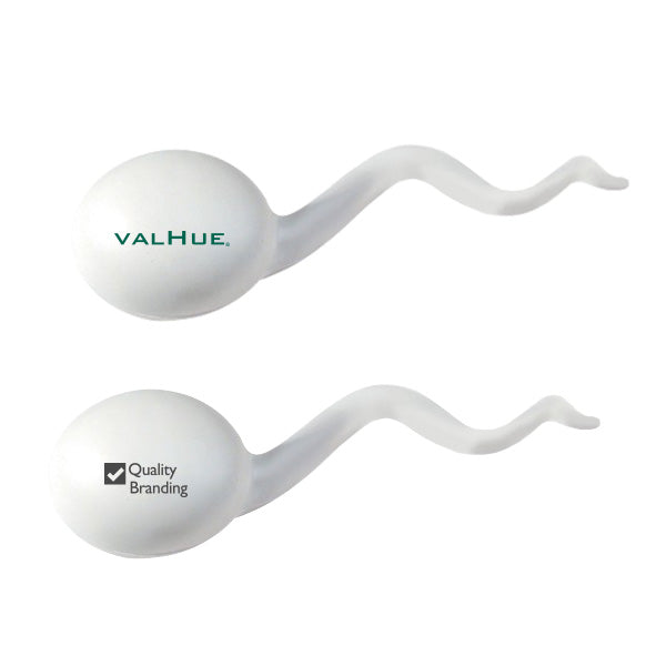Sperm Shaped Squeezies Stress Relievers (Q744511)