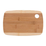 9 Inch Camden Two-Tone Bamboo Cutting Board (Q744622)