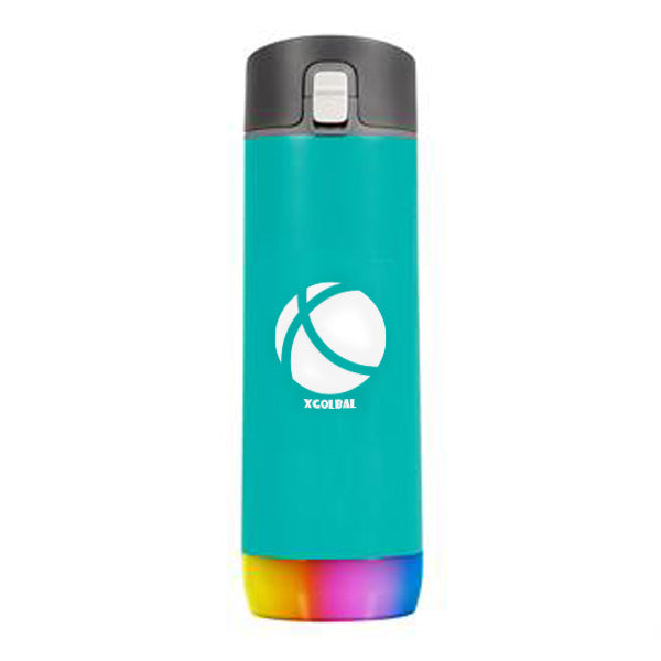 17 Oz. HIDRATESPARK Pro Steel Chug Lid - Sea Glass  Imprinted with Logo (Q748522)