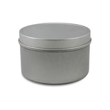 8 Oz. Round Soy Travel Tin Candle (Q751211)