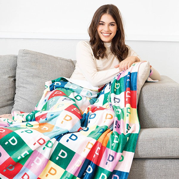 Tahoe Microfleece Throws  Imprinted with Logo (Q753211)