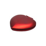 Heart Shaped Red Metal Compact Mirrors (Q761511)
