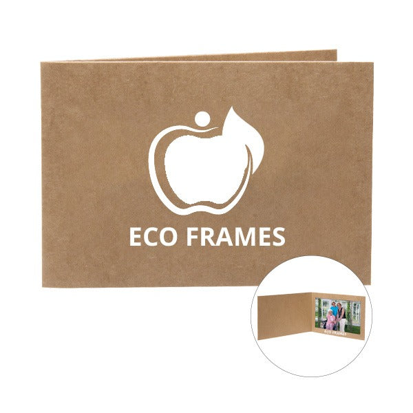 6 x 4 Kraft Photo Mounts  Imprinted with Logo (Q764811)