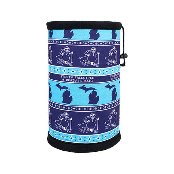 9 x 11.5 Inch FlexFiber™ Fleece Neck Gaiter With Stopper  Imprinted with Logo (Q768722)