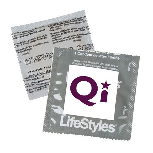 Lifestyle Latex Condoms  Imprinted with Logo (Q771511)