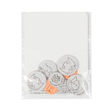 Vegetables & Leaves Seed Paper Coins - Letterpressed in Cello Bag - 10 (Q775611)