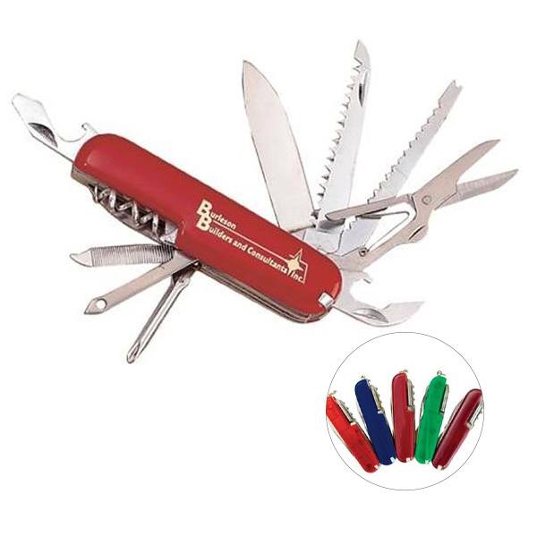 14-Function Utility Knife  Imprinted with Logo (Q777211)