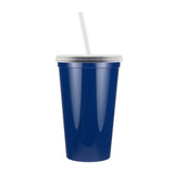 22 Oz. Stadium Cup With Lid and Straw (Q778422)