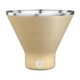 8 Oz. Snowfox Steel Martini Tumbler - Gold (Q779522)