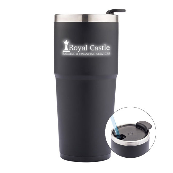 16 Oz. Light Up Your Logo Double Wall Tumblers  Imprinted with Logo (Q782811)