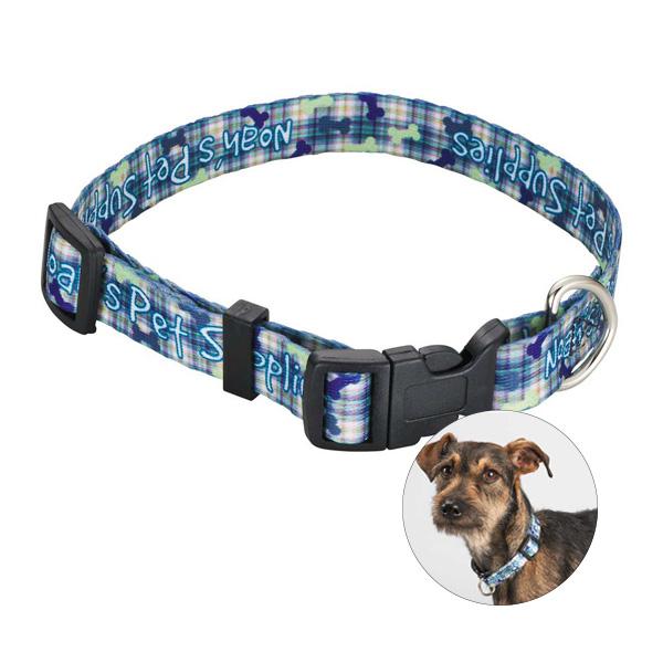 0.75" Full Color Wide Pet Collars (Q786711)