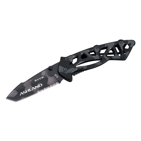 BUCK® BONES Tiger Stripe Pocket Knife (Q788211)