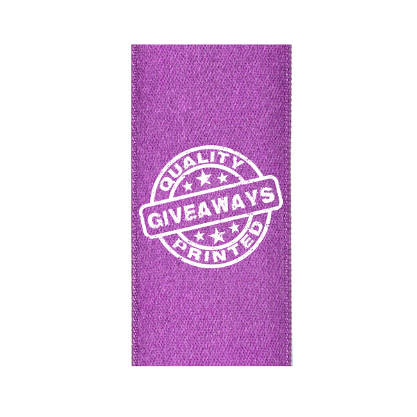 2" x 4" Satin Ribbon Badges (Q789611)