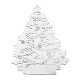 Silver Tree with Gifts Ornament (Q790211)