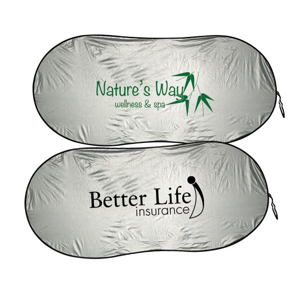 Deluxe Windshield Sun Shade  Imprinted with Logo (Q794511)