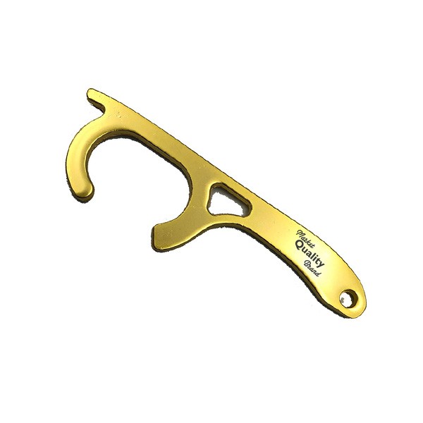 Key Chain Door Opener & Touch Free Safety Tool  Imprinted with Logo (Q808011)