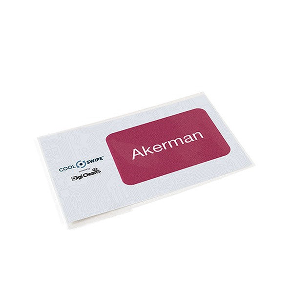 Cool Swipe™ Powered By Digiclean® Plus - Notebook Series  Imprinted with Logo (Q808722)