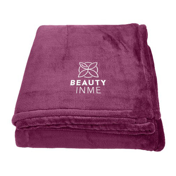 Mink Touch Luxury Fleece Blanket  Imprinted with Logo (Q811322)