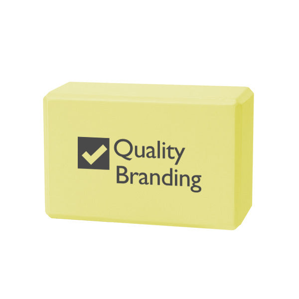 Yoga Block EVA Foam Bricks  Imprinted with Logo (Q811811)