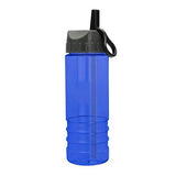 24 Oz. Salute Bottle - Ring Straw Lid (Q822722)