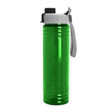 24 Oz. Slim Fit Water Bottles - Quick Snap Lid (Q823722)