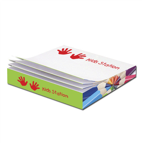 Post-itå¨ Custom Printed Notes Slim-Cube  (3.375" x 3.375" x .5") (Q824235) -  - 1
