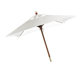 7ft Square Wooden Market Umbrella (Q825422)