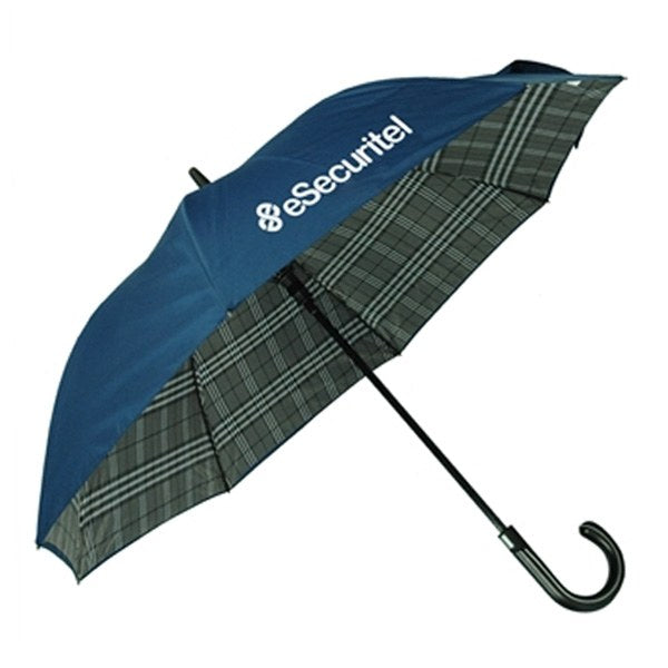 The 48 Inch Safety Auto Open Straight Golf Umbrella  Imprinted with Logo (Q827422)