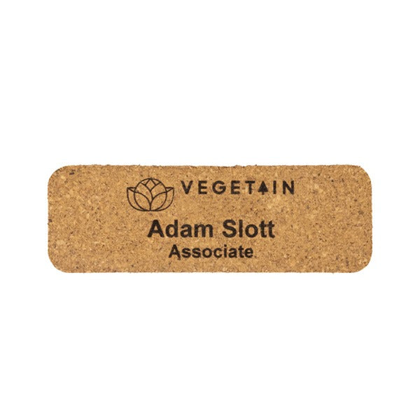 Napa Cork Name Badge - 3