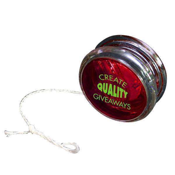 2" Red with Red LED Yo-Yos (Q829911)