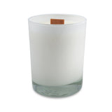 14 Oz. White Glossy Candle With LUX Box (Q831211)