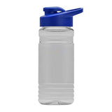 20 Oz. Clear Sports Bottle - Drink-Thru Lid (Q832722)