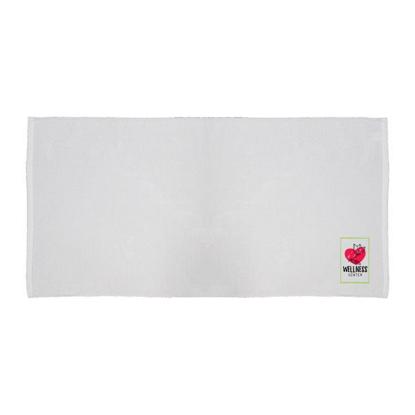 Mid-Weight Velour Beach Towel  Imprinted with Logo (Q834211)