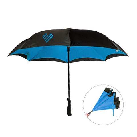 48" Arc - The Rebel Inverted Umbrella - Umbrellas with Logo