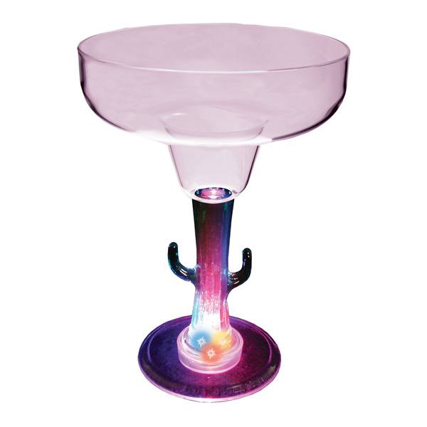 12 Oz Lighted Novelty Stem Margarita (Q837011)
