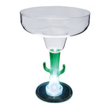 12 Oz Lighted Novelty Stem Margarita (Q837011)
