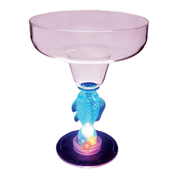 12 Oz Lighted Novelty Stem Margarita (Q837011)