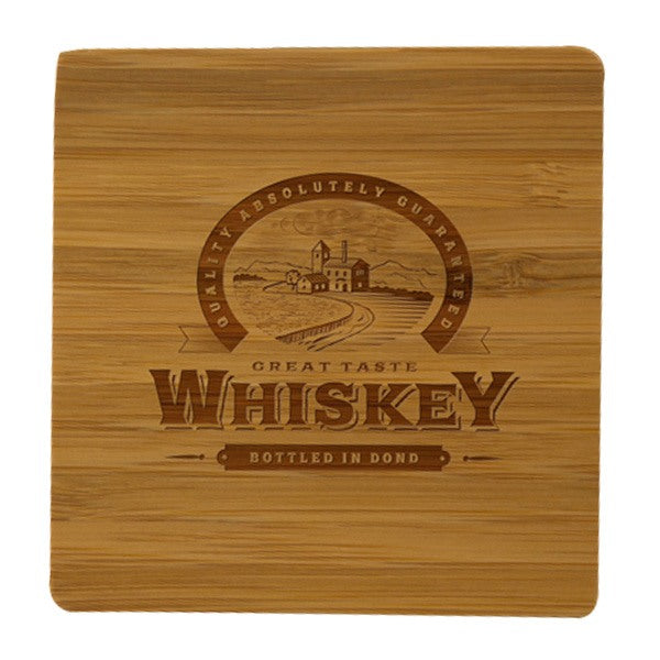 Bamboo Coaster - Single Square (Q839622)