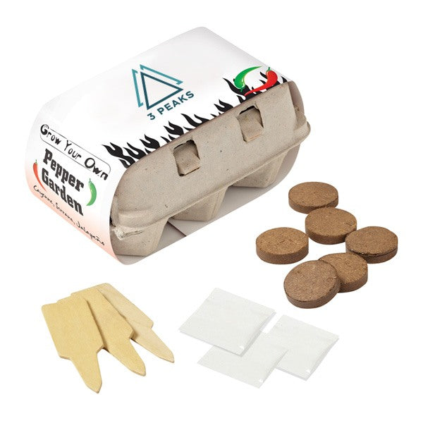 Grow Your Own Pepper Garden Kit  Imprinted with Logo (Q840422)