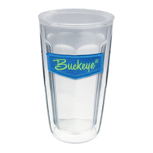 16 Oz. Thermal Tumbler - Embroidered Emblem  Imprinted with Logo (Q841522)