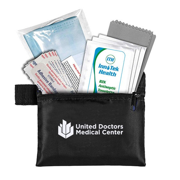 11 Antiseptic and Protective Health Living Pack  Imprinted with Logo (Q844011)