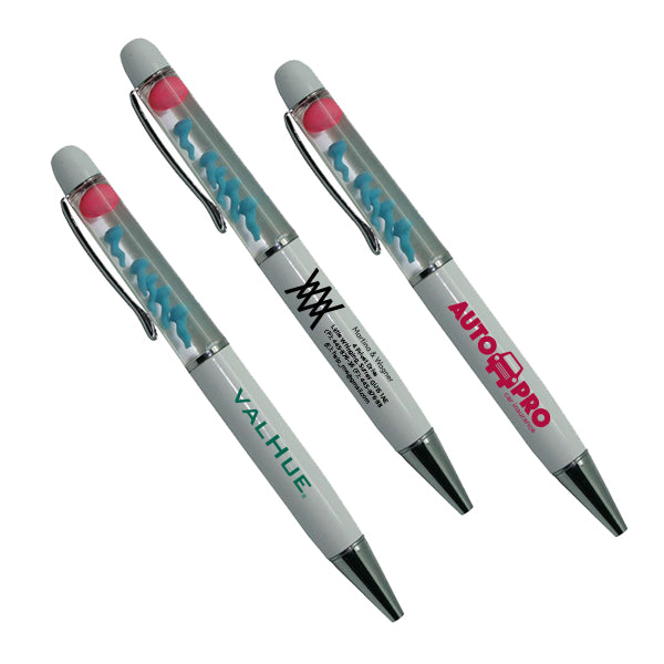 Floating Sperm and Egg Ballpoint Pens  Imprinted with Logo (Q844511)