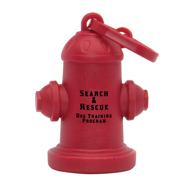 Fire Hydrant Pet Waste Bag Dispensers  Imprinted with Logo (Q847711)