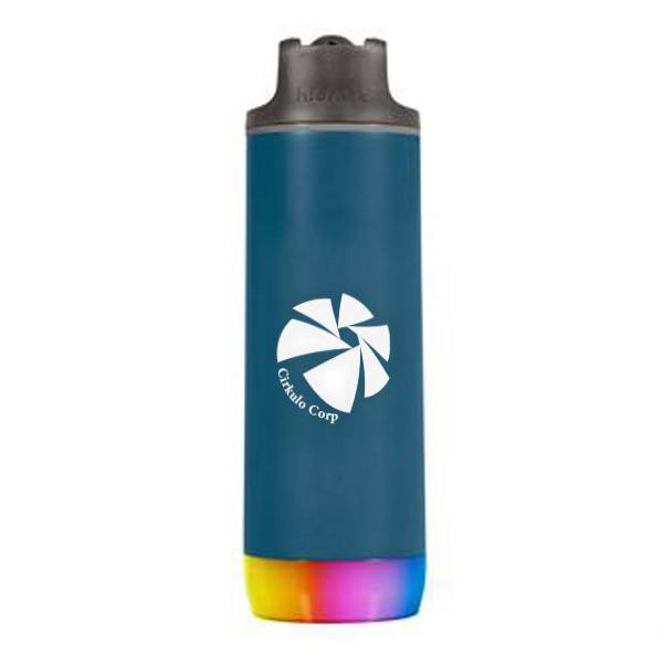 17 Oz .HIDRATESPARK Pro Steel Straw Lid - DB  Imprinted with Logo (Q848522)