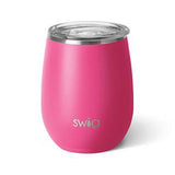 14 Oz. Swig Matte Stemless Wine Cup - Matte Hot Pink (Q850522)