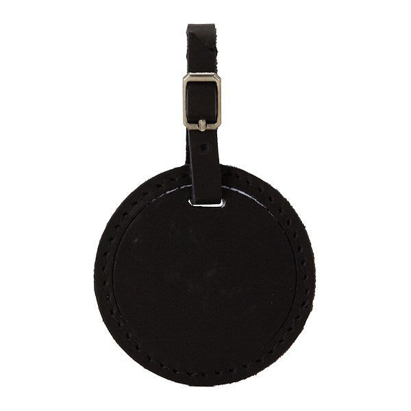 Culver Round Leather Luggage Tag (Q853522)