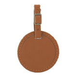 Culver Round Leather Luggage Tag (Q853522)