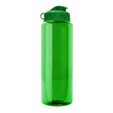 32 Oz. Guzzler Transparent Bottle - Flip Lid (Q853722)